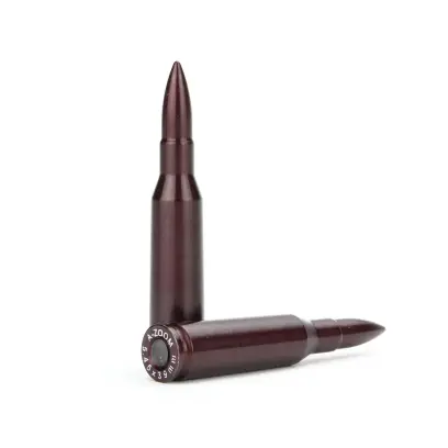 Vybíjecí, cvičný náboj A-Zoom pro pušku lakovaný 5,45x39 R. Cena za 2ks